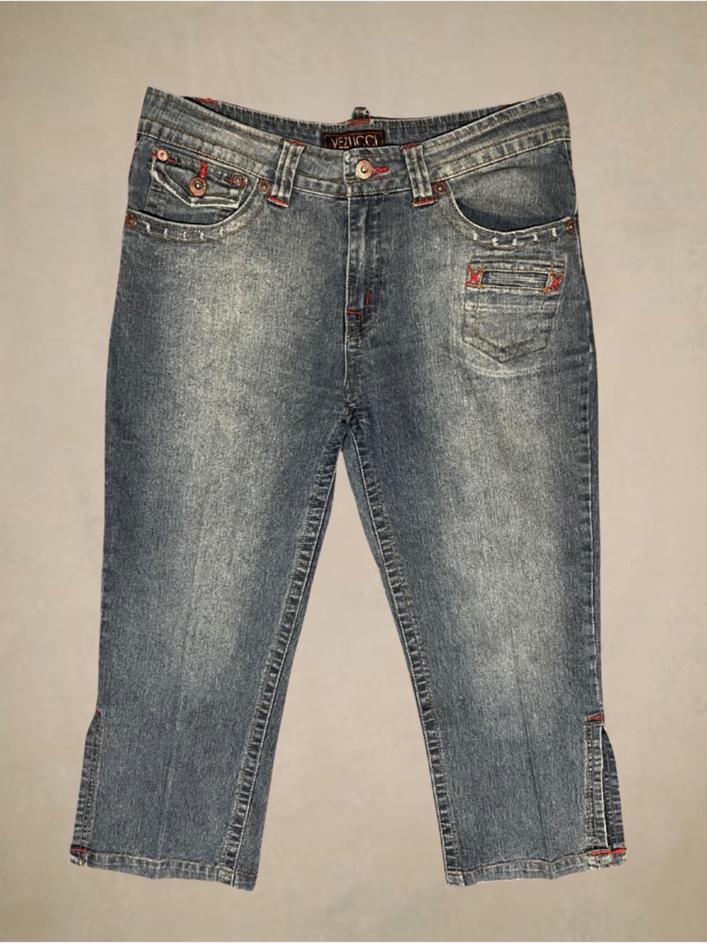 Vezucci Denim Capris